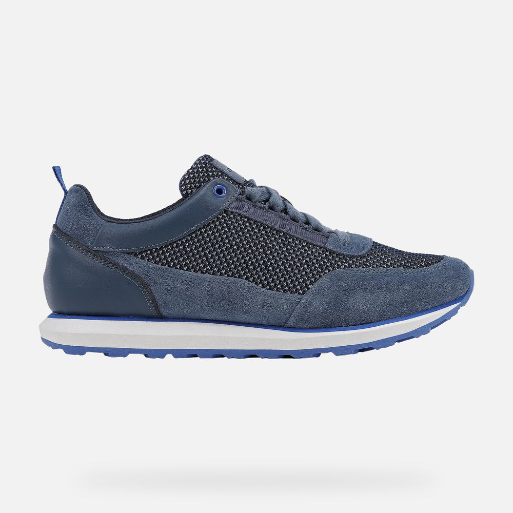 Basket Geox Volto - Bleu - Homme 319068-HZO